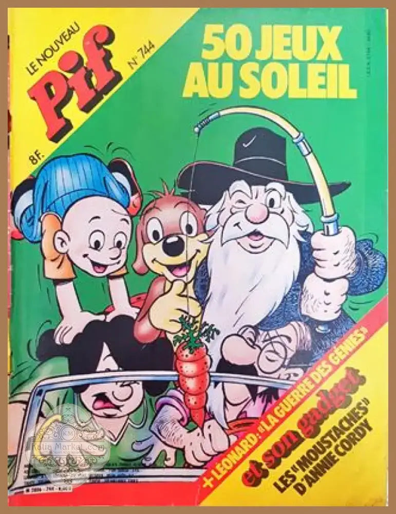 Pif № 744 / 1983 – 50 Jeux au Soleil (2028) - Книга