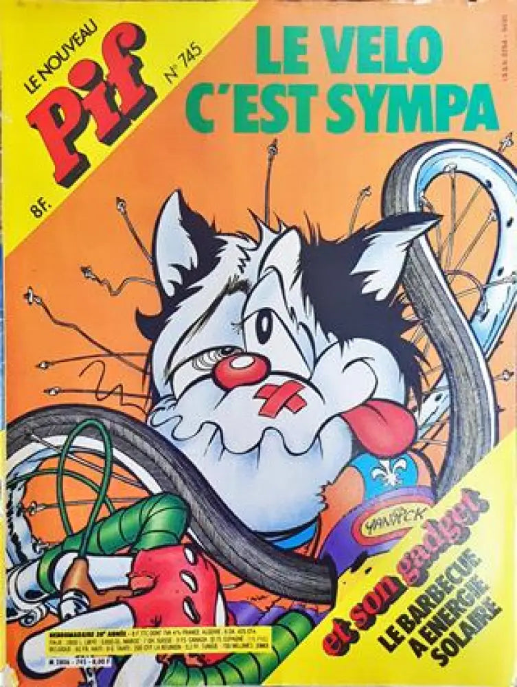 Pif № 745 / 1983 – Le Vélo C’est Sympa (2020) - Книга