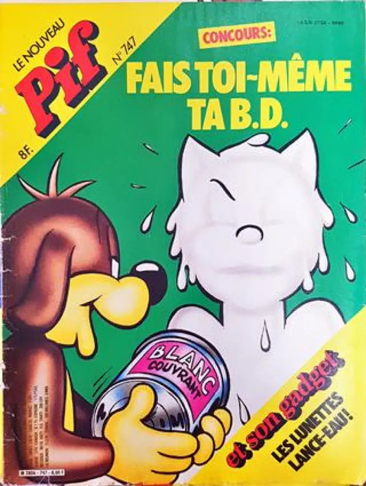 Pif № 747 / 1983 – Fais Toi-Même Ta B.D. (2018) - Книга