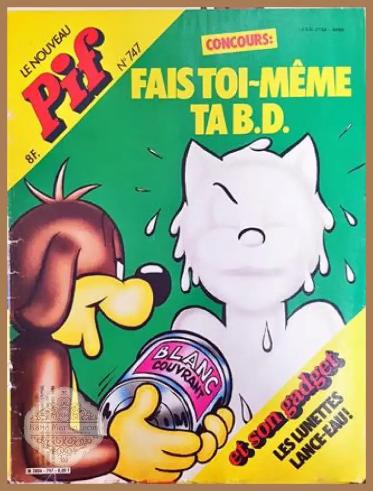 Pif № 747 / 1983 – Fais Toi-Même Ta B.D. (2018) - Книга