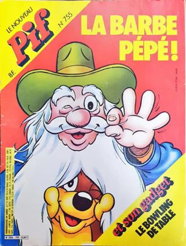 Pif № 755 / 1983 – La Barbe Pépé! – Le Bowling de Table (2031) - Книга