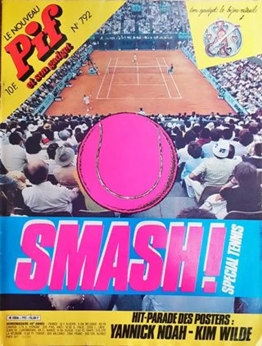 Pif № 792 / 1984 – Smash! Spécial Tennis (2021) - Книга