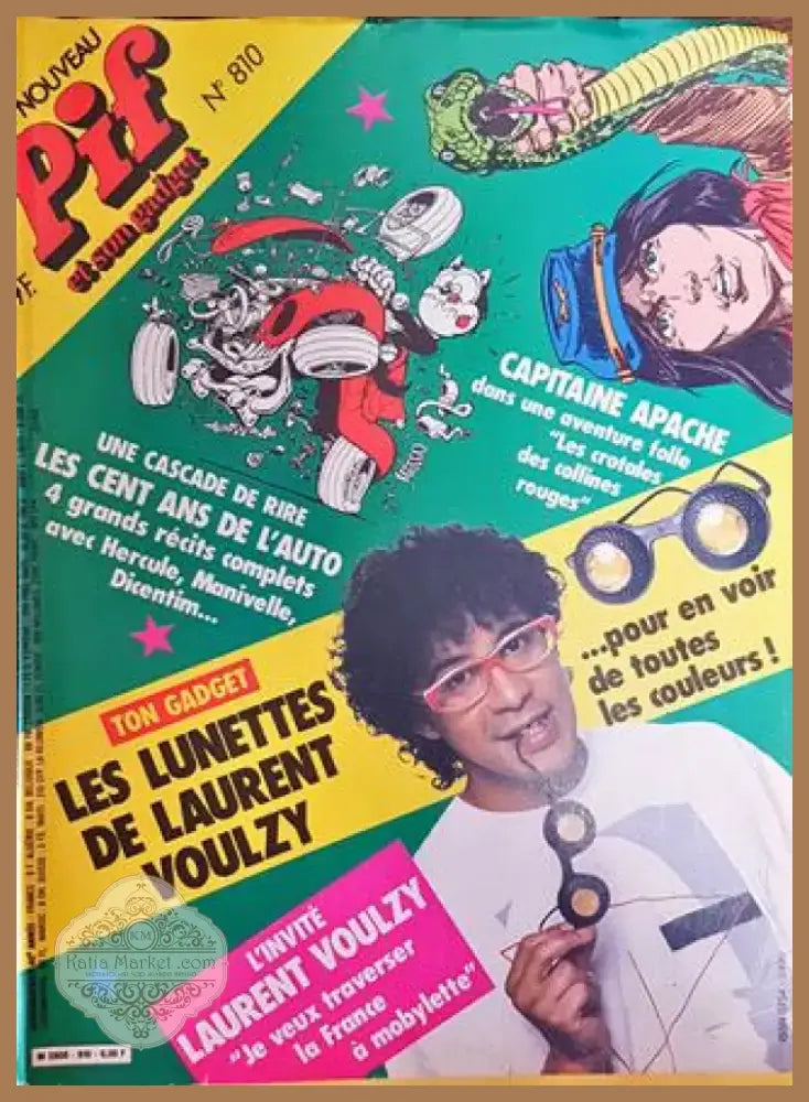 Pif № 810 / 1984 – Les Lunettes de Laurent Voulzy (2022) - Книга