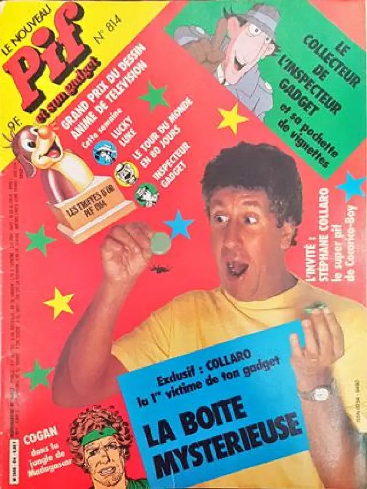 Pif № 814 / 1984 – Collaro: La Boîte Mystérieuse – Inspecteur Gadget (2034) - Книга