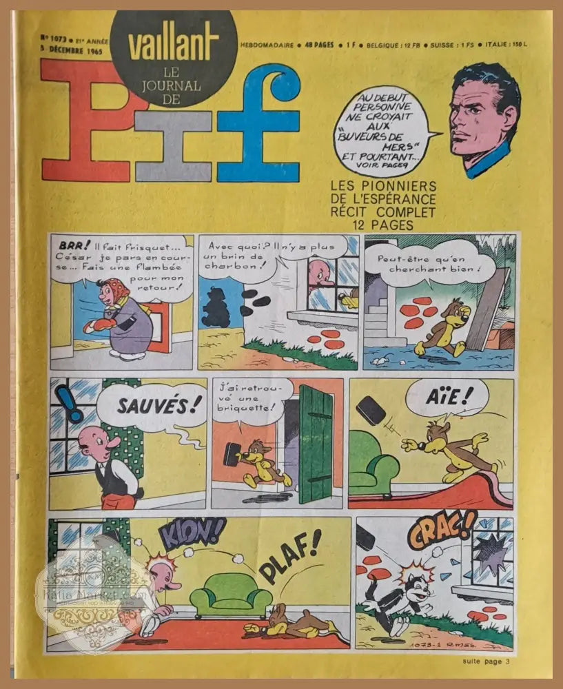 Pif - №1073 / 5 Decembre 1965 - Книги