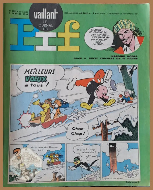 Pif - №1077 / 2 Janvier 1966 - Книги