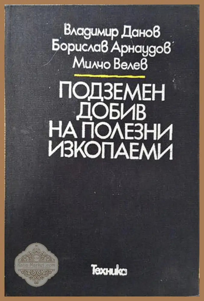 Подземен добив на полезни изкопаеми - Книга