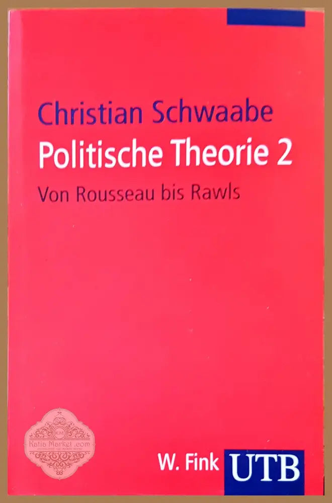Politische theorie 2 - Christian Schwaabe - Книги