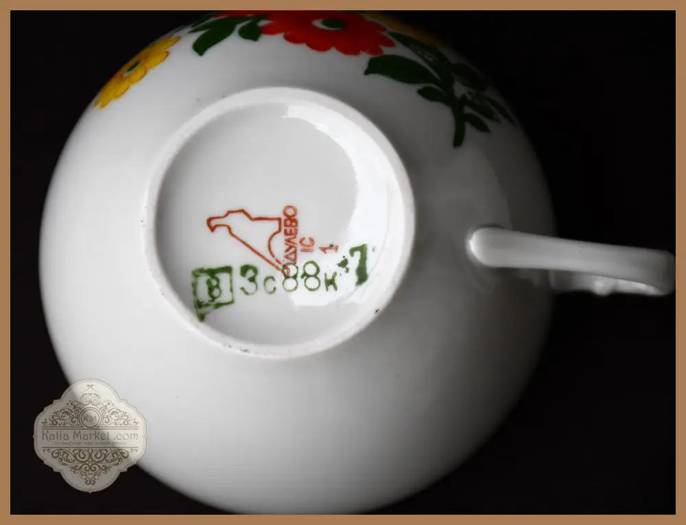 Порцеланов сервиз ’Дулево’ на части - antique