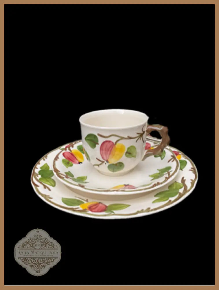 Порцеланов сервиз за чай,вместимост на чаша 250ml - antique