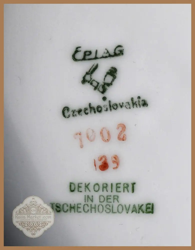 Порцеланов сет на Epiag - antique