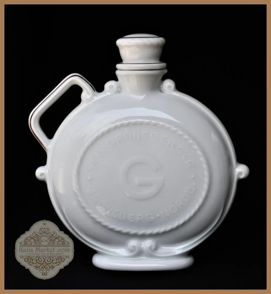 Порцеланова бутилка Саксония - винтидж - antique
