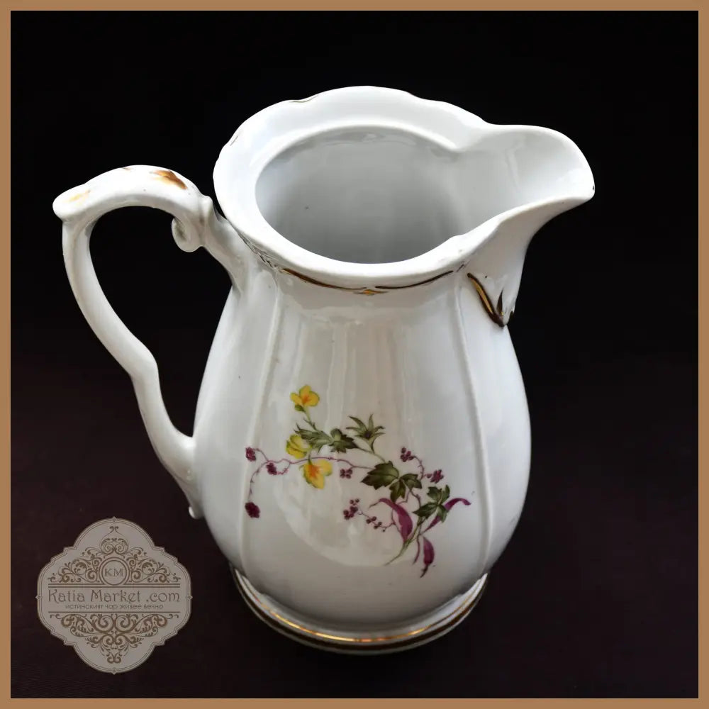 Порцеланова кана за вода - ’Сталин’ Видин - 1959 г. - antique