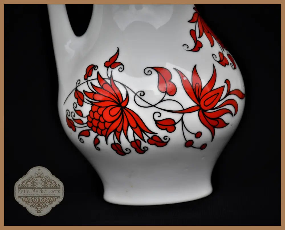 Порцеланова винтидж ваза от Жолнай/Zsolnay - antique