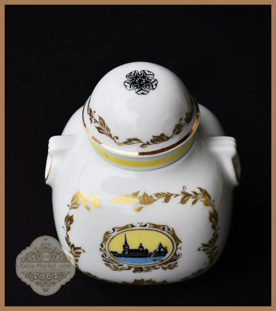 Порцеланова захарница ЛФЗ - antique