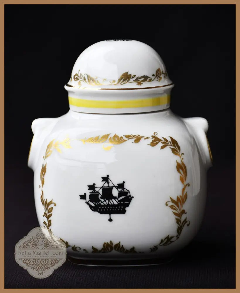 Порцеланова захарница ЛФЗ - antique