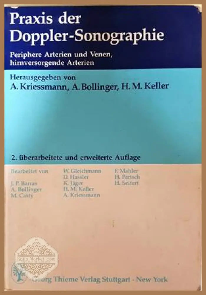 Praxis der Doppler-Sonographie - Kriessmann, Bollinger, Keller