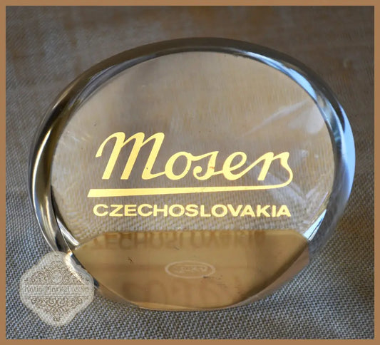 Преспапие на ’Мозер’ - antique