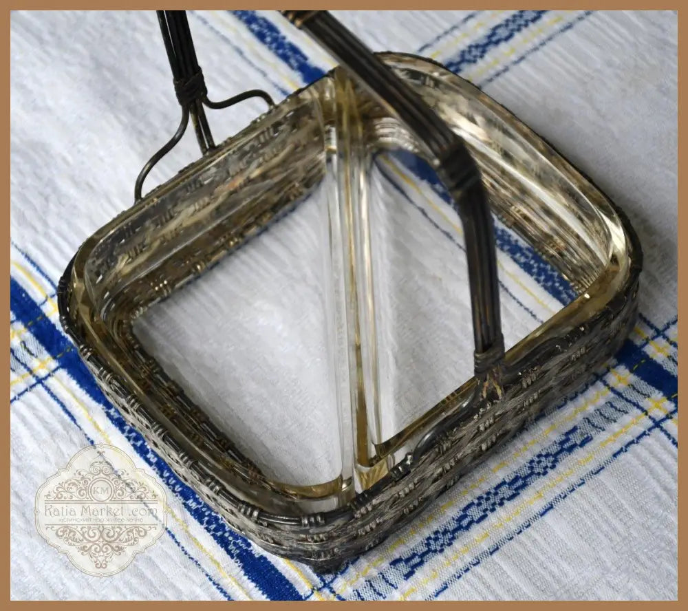 Прибор за сервиране - Арт Деко - antique