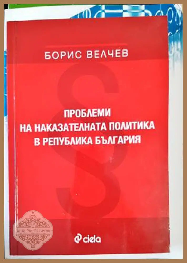 Проблеми на наказателната политика в Република България - Борис Велчев - Книги
