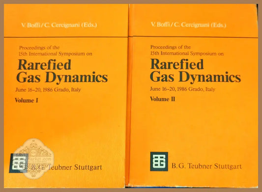 Proceedings of the 15th International Symposium on Rarefied Gas Dynamics Vol. 1-2 - V. Boffi C. Cercignani - Книги