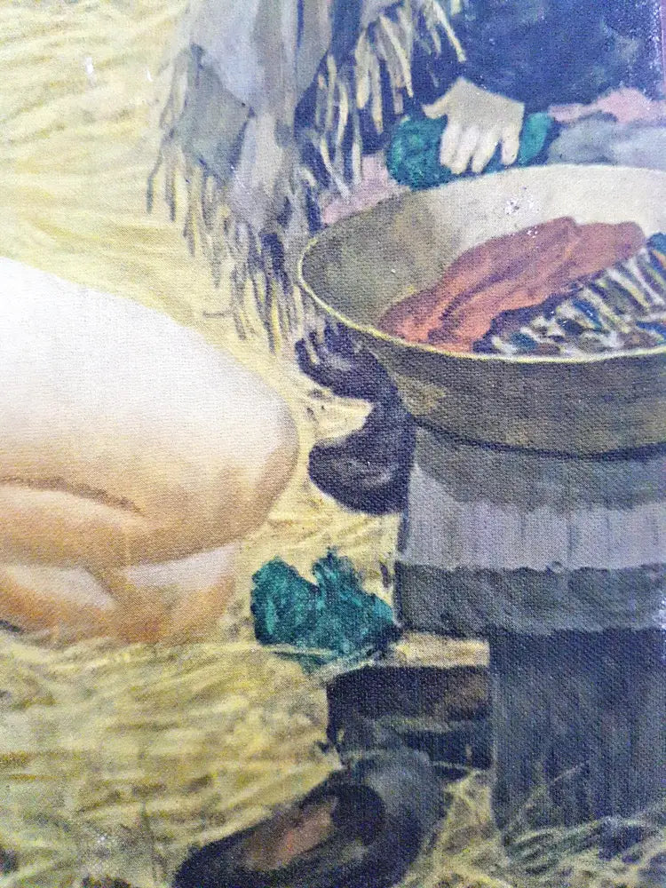 „Пролет“ (Весна)- принт репродукция на Аркадий Пластов- 1945 година (1096) - Принт / Репродукция