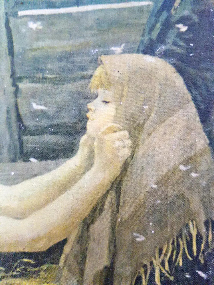 „Пролет“ (Весна)- принт репродукция на Аркадий Пластов- 1945 година (1096) - Принт / Репродукция