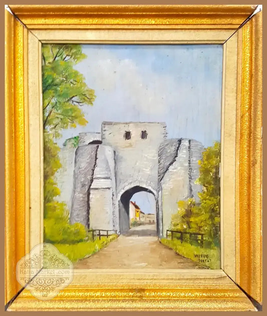’Provins’ (La Ville Haute), масло от Genevieve Portat (1080) - Картина