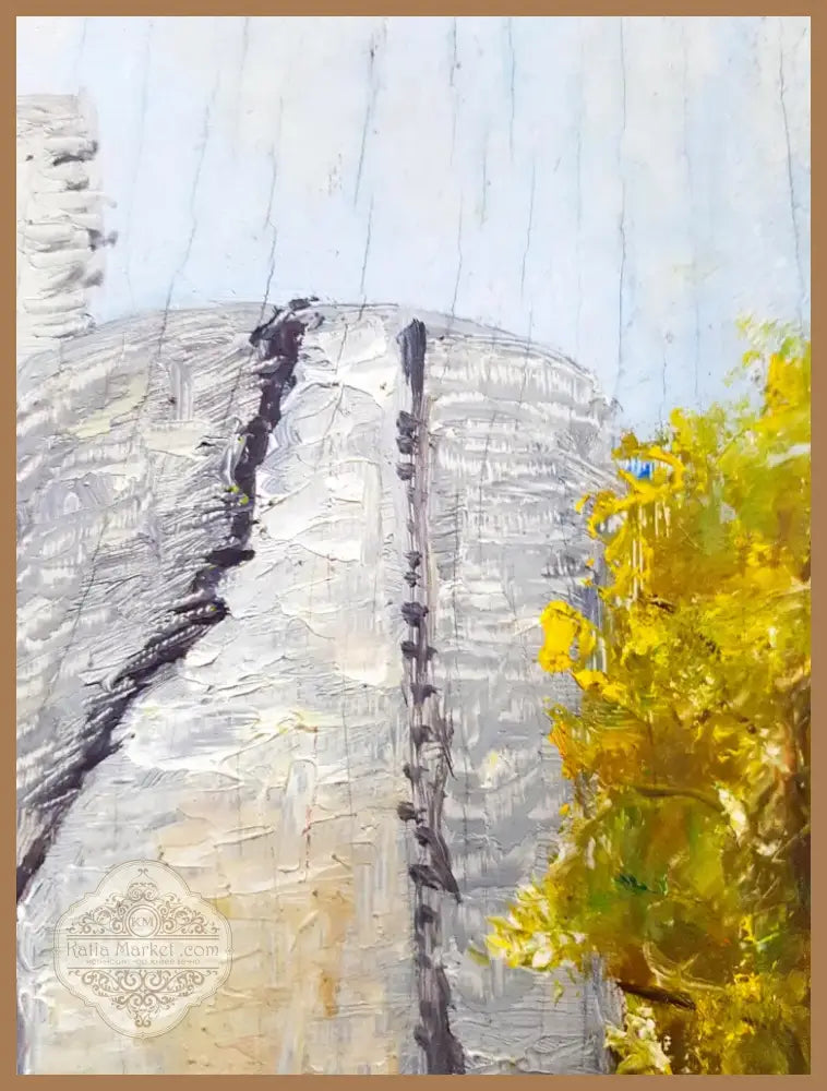 ’Provins’ (La Ville Haute), масло от Genevieve Portat (1080) - Картина
