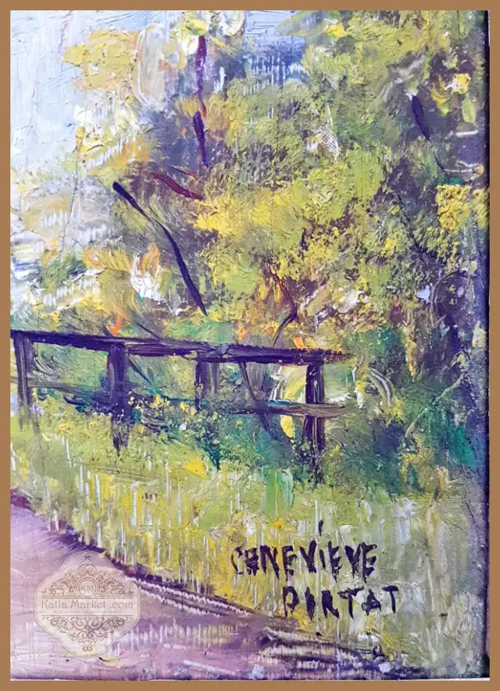 ’Provins’ (La Ville Haute), масло от Genevieve Portat (1080) - Картина
