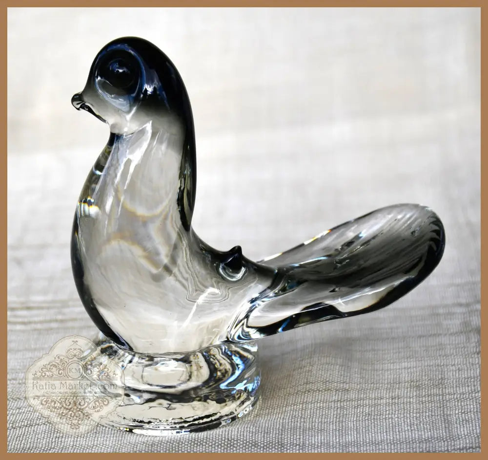 Птица. Murano art-glass. Винтидж. - antique