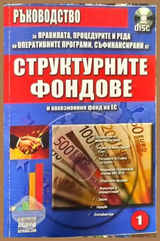 Ръководство за правилата процедурите и реда по оперативните програми съфинансирани от структурните фондове и