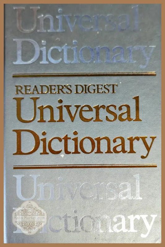 Reader’s Digest Universal Dictionary - --- - Книги