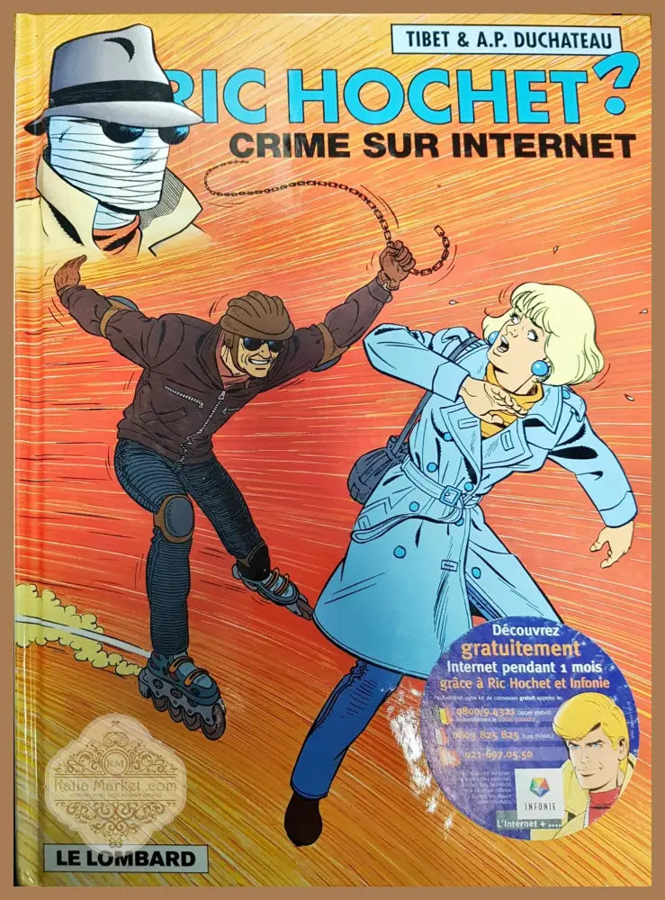 Ric Hochet Crime sur Internet - A.P. Duchateau Tibet - Книги