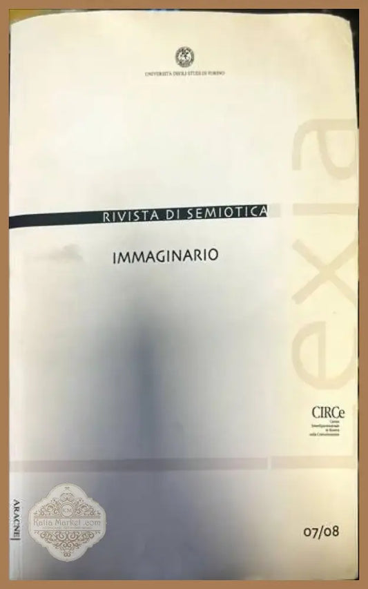 Rivista di semiotica. Immaginario (168) - Книга