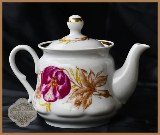 Съветски порцеланов чайник - antique