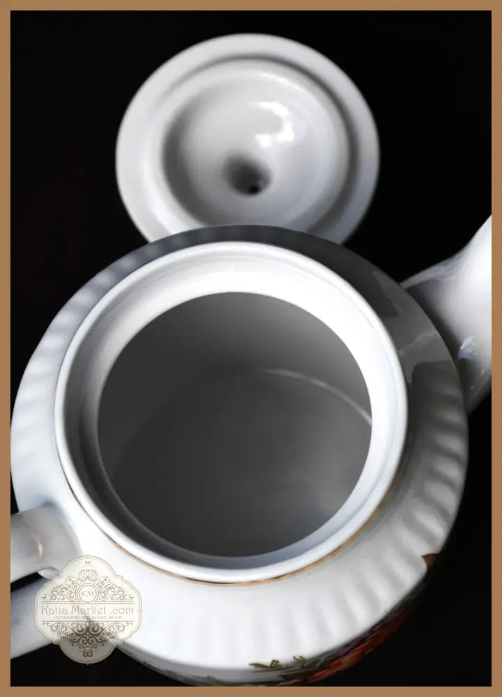 Съветски винтидж сервиз за чай - ’Dmitrovsky porcelain - Verbilki’ - antique