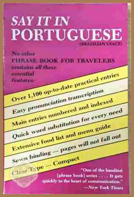Say it in Portuguese – Dover Publications