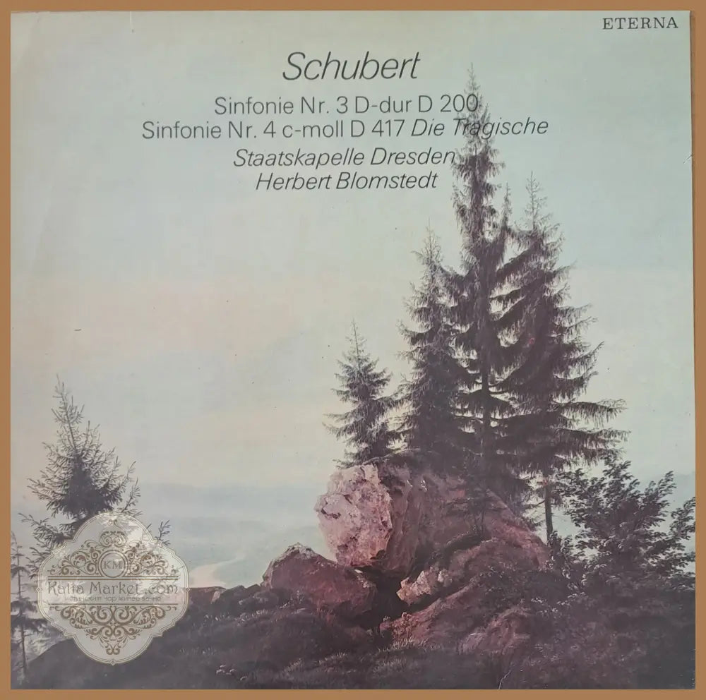 Schubert: Sinfonie № 3 D-dur D 200 Sinfonie № 4 c-moll D 417 Die Tragische - antique