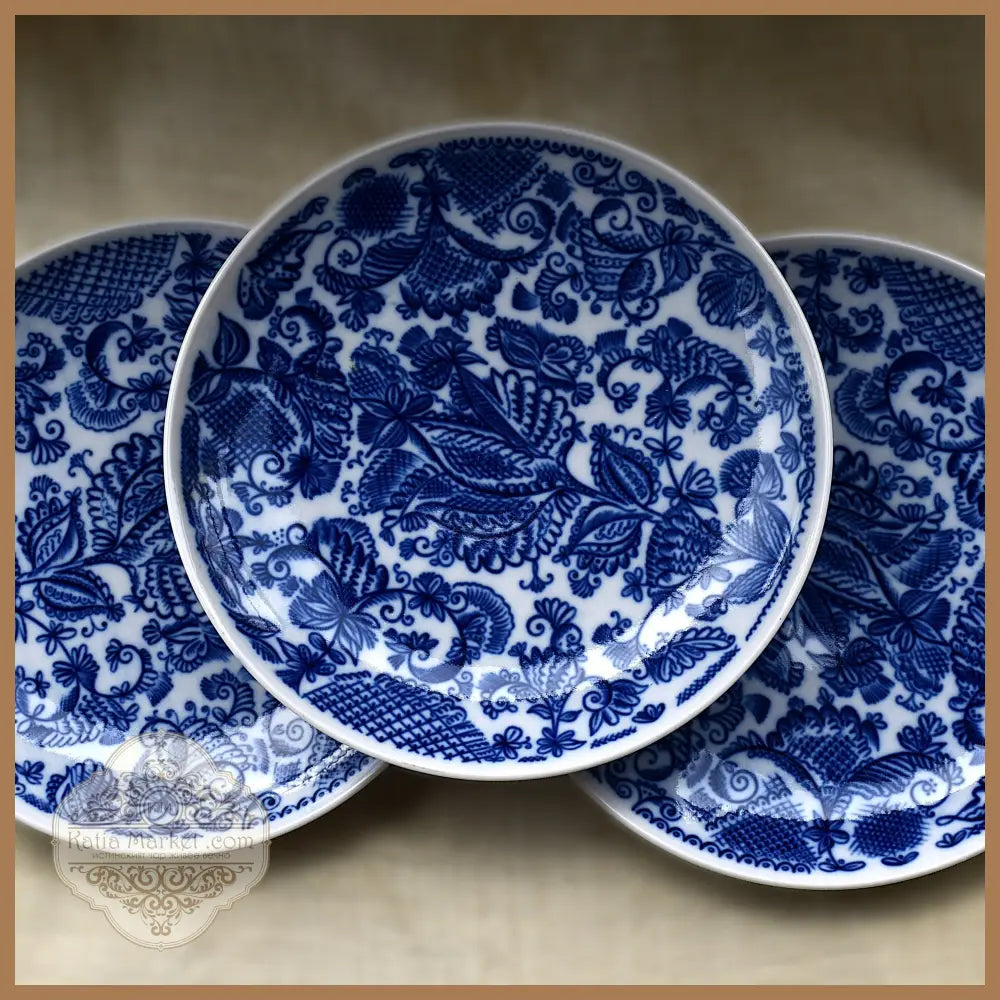 Сет от 3 чинии ЛФЗ - Декоративно изкуство