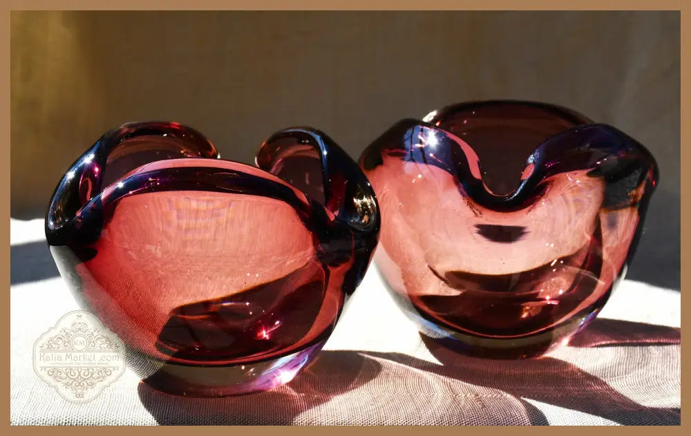 Сет от два пепелника Murano - antique
