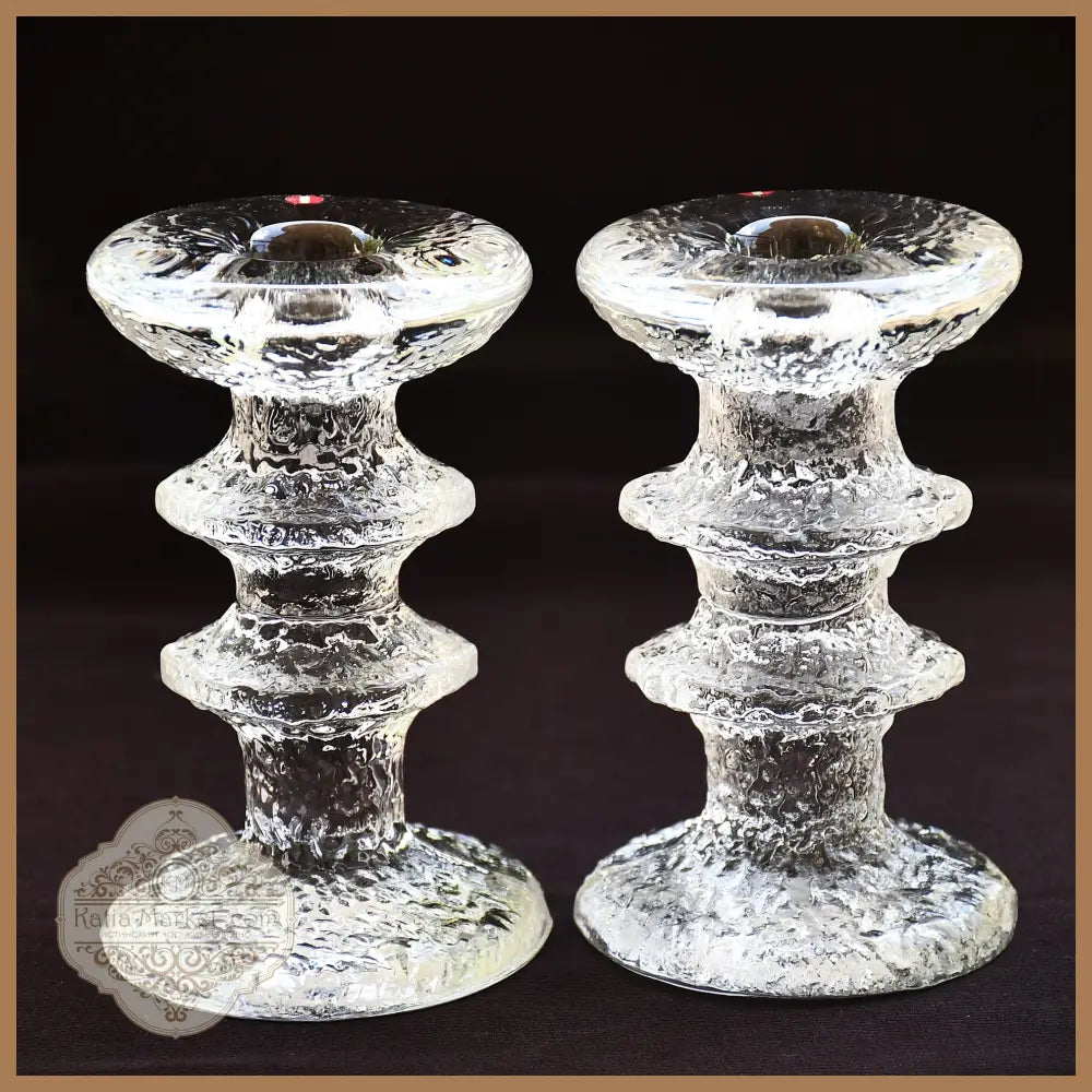 Iittala Festivo свещници - изглед отпред