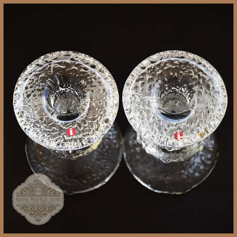 Iittala Festivo свещници - дъно с етикет