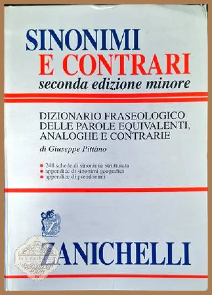 Sinonimi e contrari - Колектив - Книги