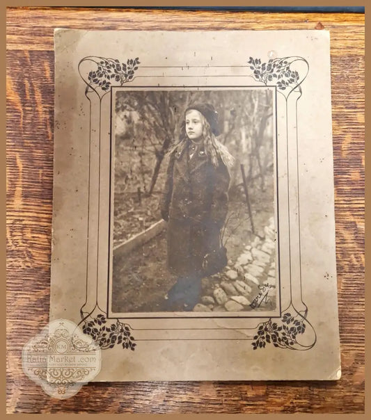 Снимка - Невена Дочева 1915 - antique