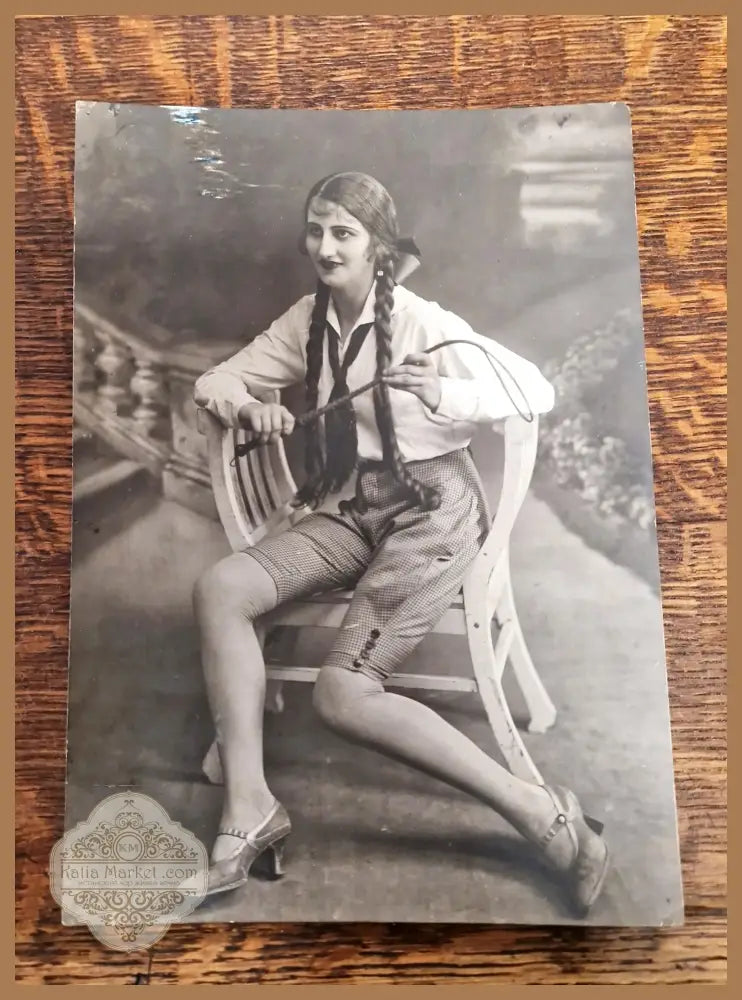 Снимка - Невена Дочева 1926 - antique