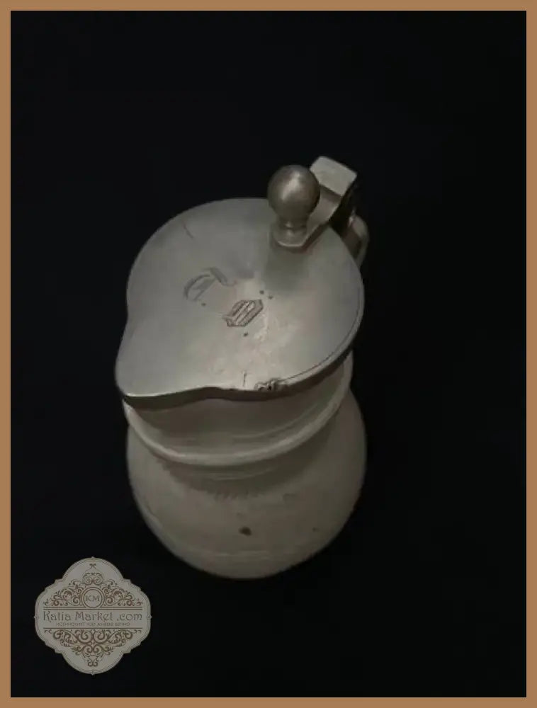 Стъклена халба с капак,вместимост 0,5L (514)