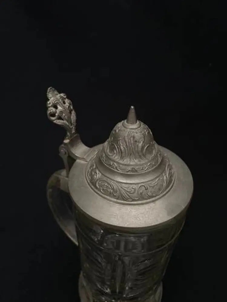 Стъклена халба с капак,вместимост 0,5L (510)