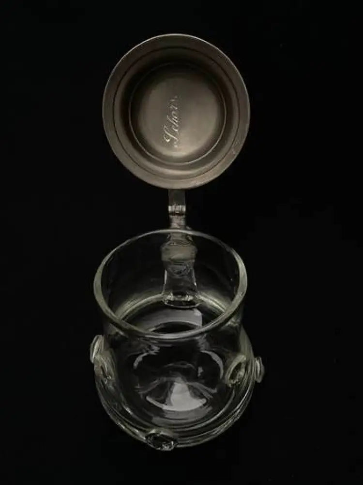 Стъклена халба с капак,вместимост 0,5L (514)