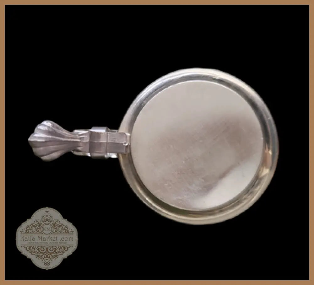 Стъклена халба с капак,вместимост 0,5L - antique